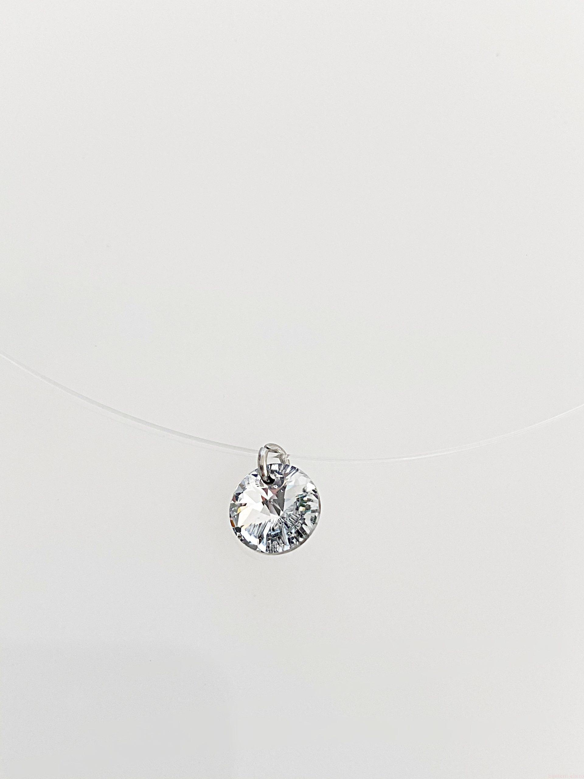 IMG_5199 Choker cu Swarovski Rivoli Comet Argent